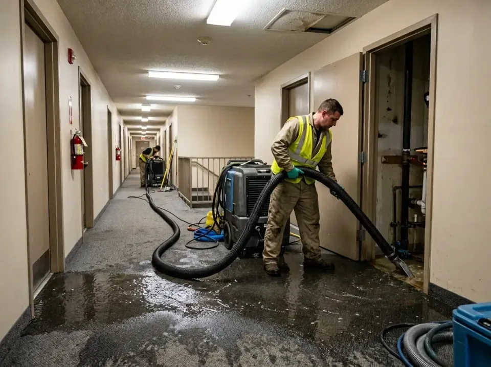 multi-unit-apartment-hallway-f-005 — frequently asked questions, Emergency Burst Pipe Water Extraction & Removal in Mead, WA